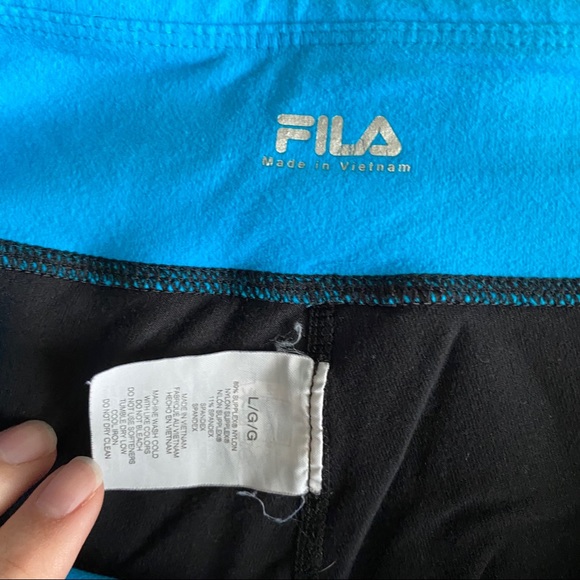 FILA Cropped Black Leggings - Picture 4 of 4
